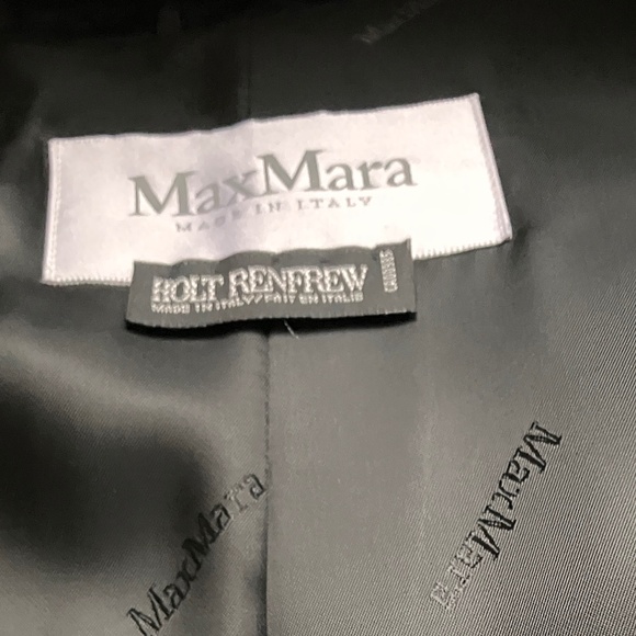 MAX MARA Alpaca and Fox Fur Coat - Picture 2 of 16